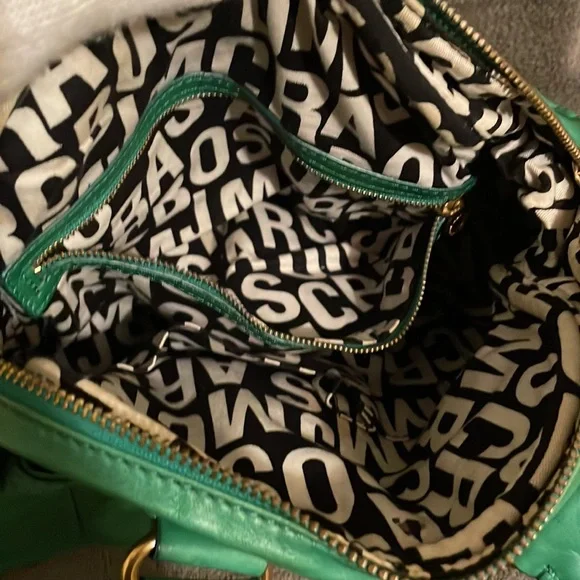 Cool green leather Marc Jacobs handbag - Picture 5 of 6